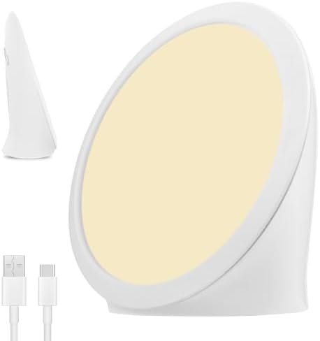 Lampe luminothérapie avec réglages de température et luminosité ajustables
