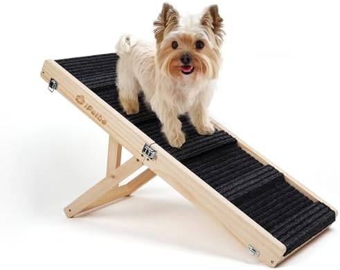 Rampe chien voiture antidérapante et réglable pour sécurité et mobilité