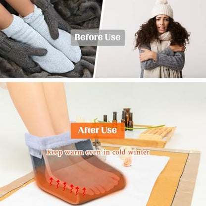 Chauffe pieds électrique idéal pour l'hiver avec chaleur rapide et sécurité élevée