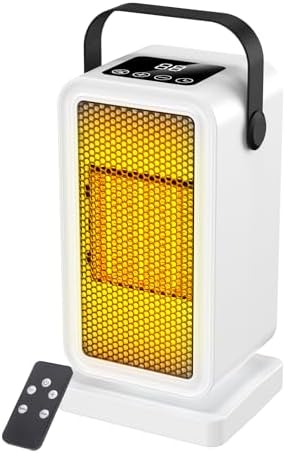 Chauffage d'appoint performant avec céramique PTC et thermostat intelligent