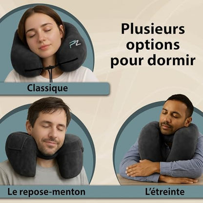 Oreiller ergonomique cervical pour un confort optimal en voyage