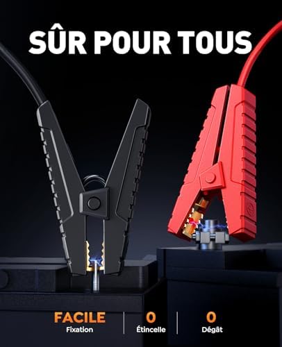 Booster Batterie Voiture Polyvalent et Puissant pour Toutes Conditions