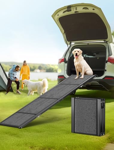 Rampe chien voiture robuste et confortable avec sécurité optimale