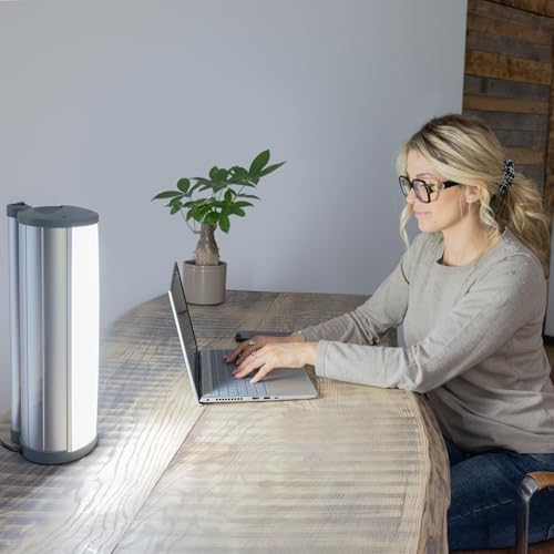 Lampe luminothérapie pour compenser le manque de lumière avec intensité de 10.000 Lux