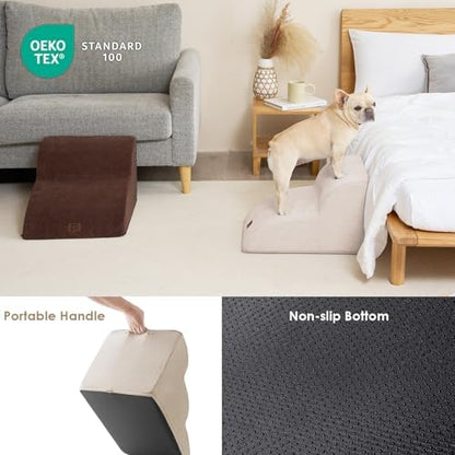 Escalier pour chien confortable et stable avec plusieurs tailles de marches