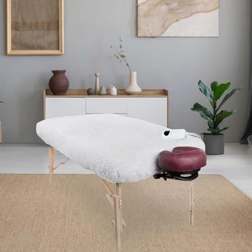 Couverture chauffante pour table de massage avec contrôle de température et sécurité