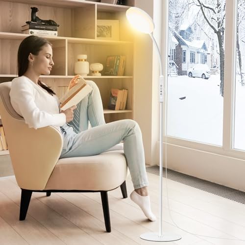 Lampe luminothérapie avec 20000 Lux, réglable et économe en énergie