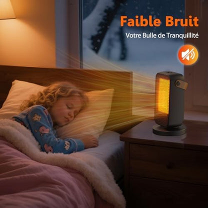 Chauffage d'appoint puissant et polyvalent pour un confort optimal