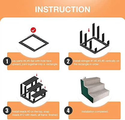 Escalier pour chien idéal pour petites races et animaux âgés