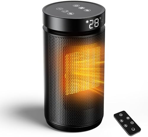 Chauffage d'appoint rapide et efficace avec technologie PTC et sécurité renforcée