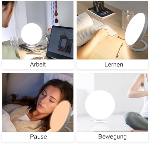 Lampe luminothérapie 10000 Lux pour améliorer l'humeur et l'énergie