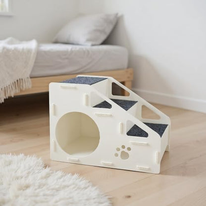 Escalier pour chien avec surface antidérapante et entretien facile