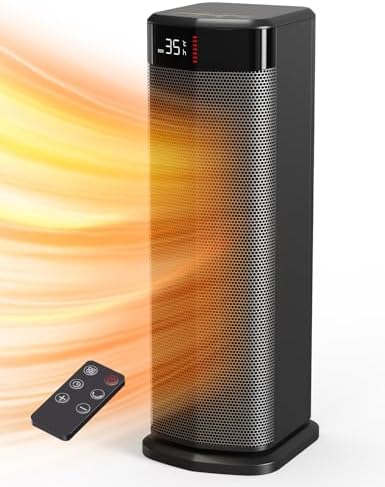 Chauffage d'appoint rapide et silencieux avec couverture étendue et sécurité renforcée