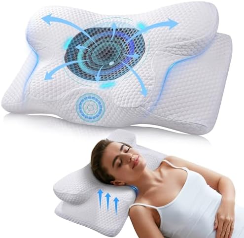 Oreiller ergonomique cervical pour un sommeil sans douleur et un soutien optimal