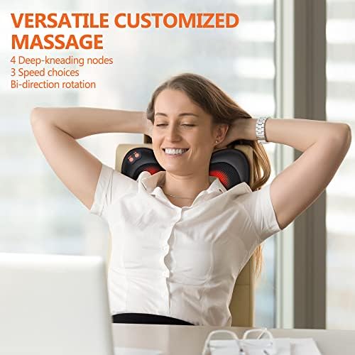 Masseur Cervical avec Fonction Chauffante et Massage des Tissus Profonds