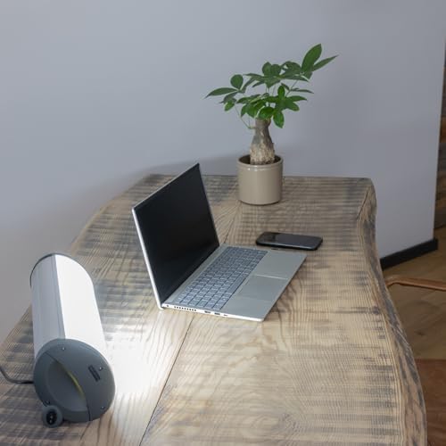 Lampe luminothérapie pour compenser le manque de lumière avec intensité de 10.000 Lux