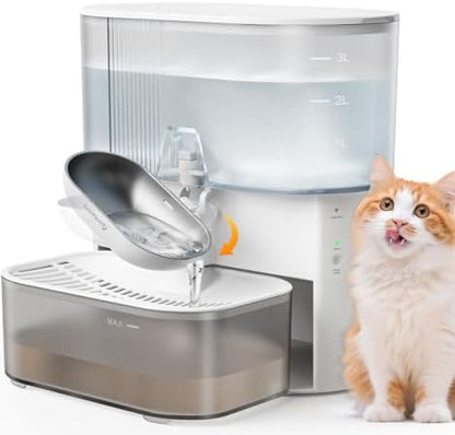 Fontaine à eau chat innovante et silencieuse avec autonomie prolongée