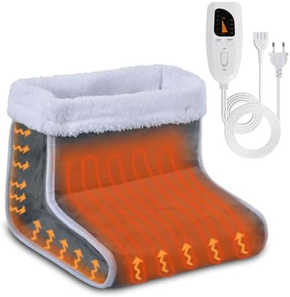 Chauffe pieds électrique idéal pour l'hiver avec chaleur rapide et sécurité élevée