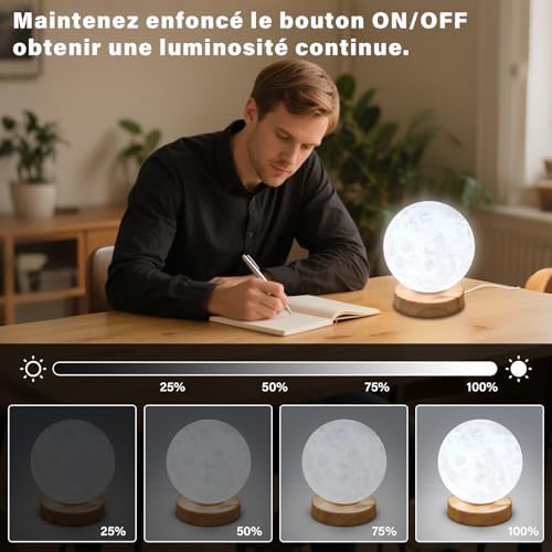 Lampe luminothérapie 10 000 lux pour améliorer l'humeur et l'énergie