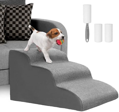 Escalier pour chien avec éponge élastique et design antidérapant pour animaux de moins de 25 kg