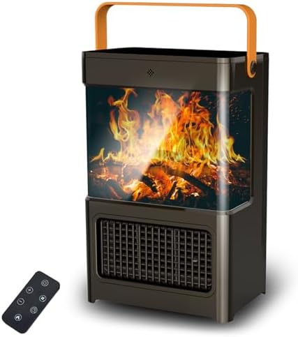 Chauffage d'appoint en céramique 2200W avec sécurité avancée et design élégant