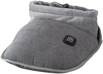 Chauffe pieds électrique sans fil avec powerbank 5000 mAh et texture ultra-douce