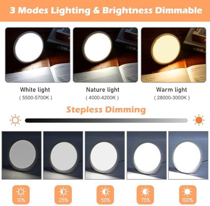 Lampe luminothérapie avec réglages de température et luminosité ajustables