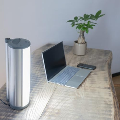 Lampe luminothérapie pour compenser le manque de lumière avec intensité de 10.000 Lux
