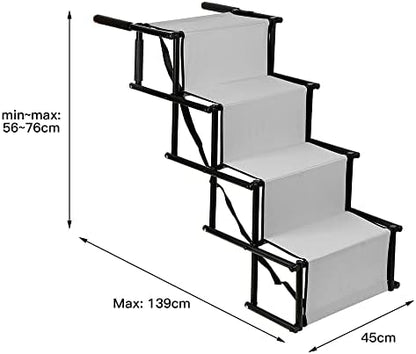 Rampe chien voiture polyvalente et sécurisée pour faciliter l'entrée des animaux