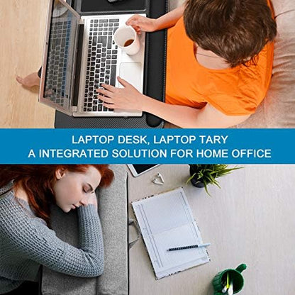 Support pour ordinateur portable pliable et ergonomique avec espace supplémentaire