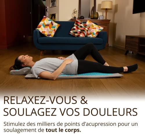 Masseur Cervical Écologique et Hypoallergénique avec Acupression Optimisée