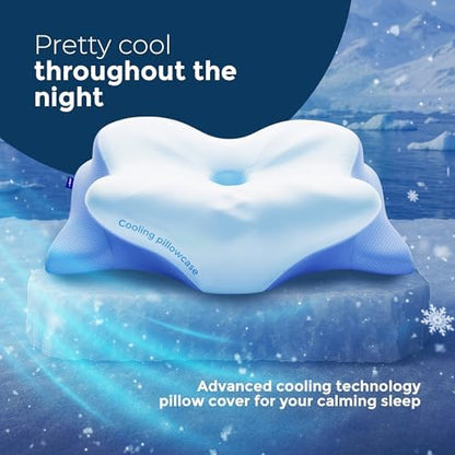 Oreiller ergonomique cervical pour un soutien optimal et un sommeil réparateur