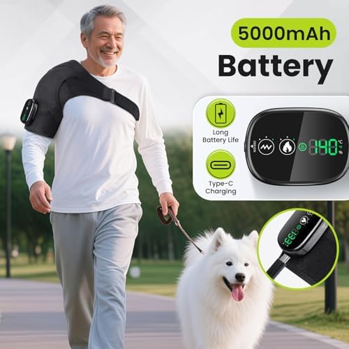 Masseur Cervical Intelligent avec Écran LED et Modes de Chaleur et Massage