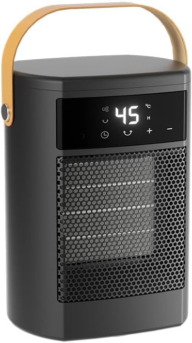 Chauffage d'appoint puissant et silencieux avec contrôle intelligent et sécurité avancée