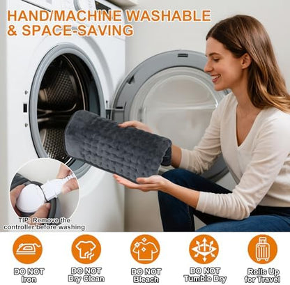 Chauffe pieds électrique avec réglages de chaleur et sécurité avancée