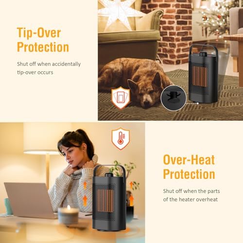 Chauffage d'appoint rapide et sécurisé pour un confort optimal en hiver