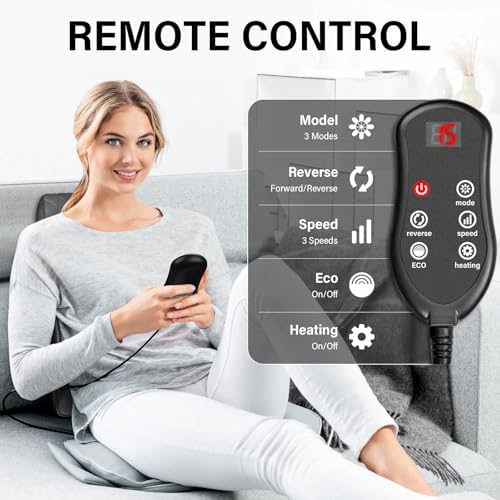 Masseur Cervical avec Intensités Réglables et Zones Chauffantes pour Relaxation Profonde