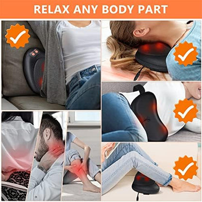 Masseur Cervical avec Fonction Chauffante et Massage des Tissus Profonds