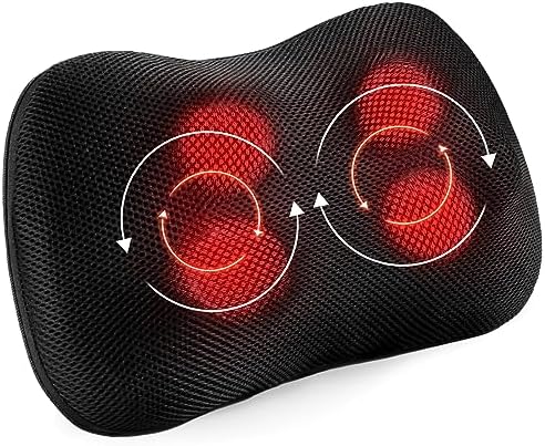 Masseur Cervical avec Fonction Chauffante et Massage Profond pour Relaxation Ultime