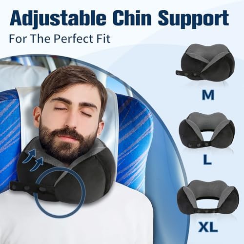 Oreiller ergonomique cervical réglable pour un confort optimal en voyage