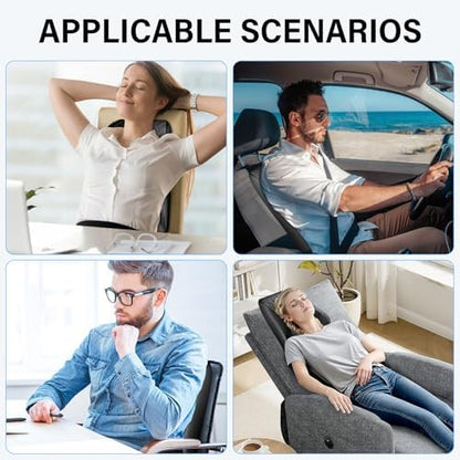 Masseur Cervical avec Intensités Réglables et Zones Chauffantes pour Relaxation Profonde