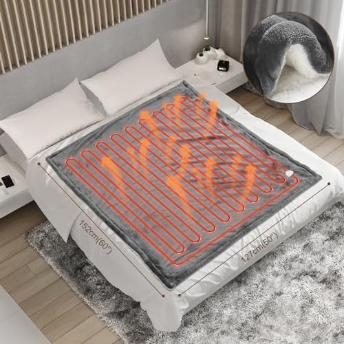 Couverture chauffante pour un confort optimal et une chaleur apaisante en hiver