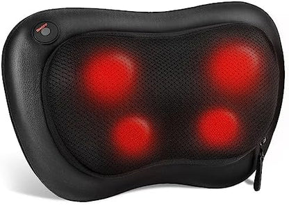 Masseur Cervical Shiatsu avec Fonction Chauffante et Design Ergonomique