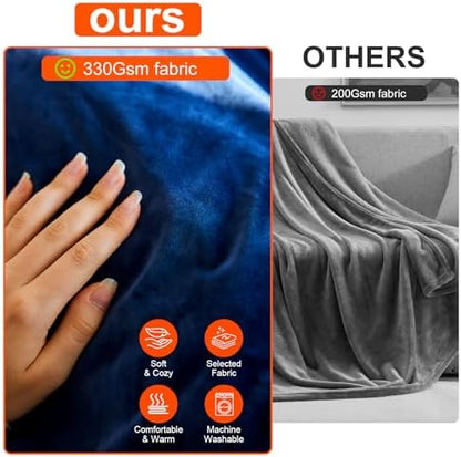 Couverture chauffante USB sans fil et portable avec 3 niveaux de chaleur