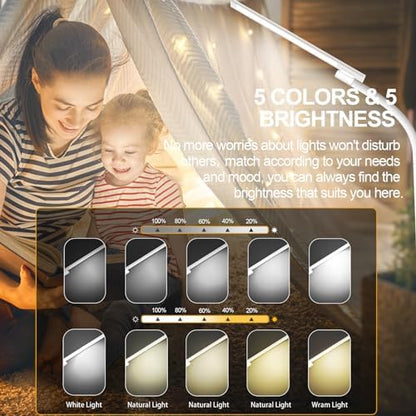 Lampe luminothérapie 10000 Lux avec télécommande et réglages personnalisables