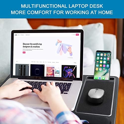 Support pour ordinateur portable pliable et ergonomique avec espace supplémentaire