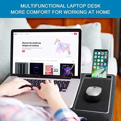 Support pour ordinateur portable pliable et ergonomique avec espace supplémentaire