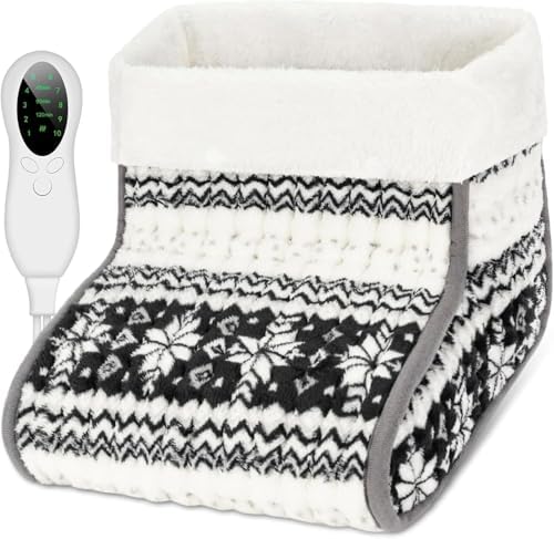 Chauffe pieds électrique avec télécommande et température réglable pour un confort optimal