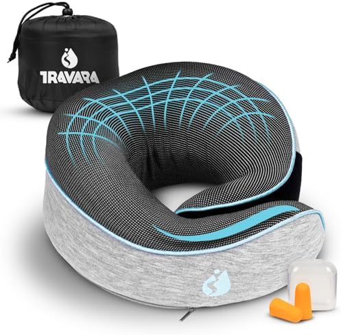 Oreiller ergonomique cervical pour un confort optimal en voyage