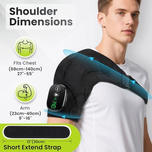 Masseur Cervical Intelligent avec Écran LED et Modes de Chaleur et Massage